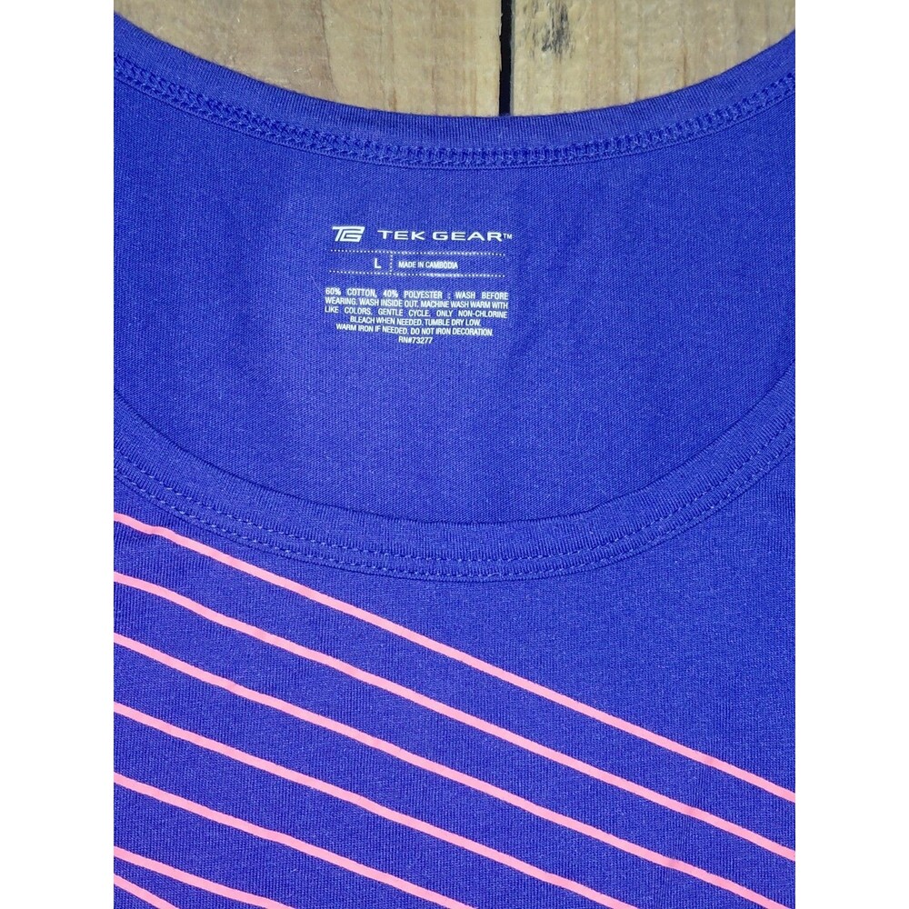 Tek Gear Large Purple And Coral Tank Top Women's - Picture 4 of 7